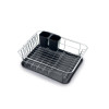 KitchenCraft Chrome Plated Dish Drainer (H15.4 x W43 x D30.5cm)