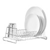 Chrome Rectangular Dish Rack (H12 x W35 x D18cm)
