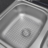 Addis Cushion Soft Sink Mat (H1 x W31 x D27cm) - Clear