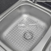 Addis Cushion Soft Sink Mat (H1 x W31 x D27cm) - Clear