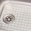 Addis Cushion Soft Sink Mat (H1 x W31 x D27cm) - Clear