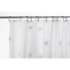 Croydex Polyester Stellar Shower Curtain 180cm (H180 x W180 x D0.4cm)