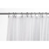 Croydex Polyester Woven Striped Shower Curtain 180 x 180cm (H180 x W180 x D0.4cm)