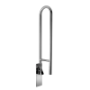 Croydex Fold Away Hand Rail - Stainless Steel