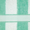 Mint Striped VAT Dyed Pool Towel 90 x 150cm