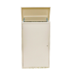 SafeStor 2 Gas Bottle Storage Shed in Cream – Stillage of 1