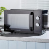 Daewoo Black Microwave 800w/23 Litre