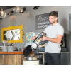 Numatic Quick Cordless Hand Held Vacuum 1 Litre (H122 x W24 x D27cm)