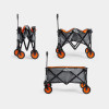 Vonhaus Folding Trolley 120 Litre (H68-104 x W49 x D99cm)