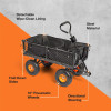 Vonhaus Heavy Duty Folding Trolley 85 Litre (H54.5 x W91.5 x D45cm)