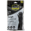 Ramon Black Tough Industrial Gloves (Box of 100) - Medium