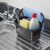 Addis Sink Caddy (H10.5 x W25 x D12cm) - Black/Grey