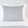 Essentials Regency Quilted Waffle Polyester Filled Cushion 45 x 55cm - Grey