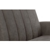 Afina Grey Velvet Fabric Sofa Bed (D92 x W209 x H83)