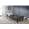 Afina Grey Velvet Fabirc Sofa Bed (D92 x W209 x H83)