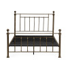 Aurealia Brass Effect Metal King Bed (H130 x W161 x D214cm)