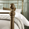 Aurealia Brass Effect Metal King Bed (H130 x W161 x D214cm)
