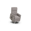 Ava Taupe Chenille Fabric Lift, Rise and Recliner Chair (D88 x W75 x H108)