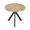 Bondi Oak Effect Oval 4 to 6 Seater Dining Table (H75 x W200 x D105cm)