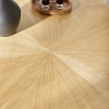 Bondi Oak Effect Oval 4 to 6 Seater Dining Table (H75 x W200 x D105cm)