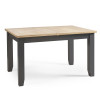 Bordeaux Dark Grey Dining Table (D78 x W140-180 x H90cm)