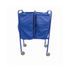 Hamper Laundry Bag Double Trolley (H110 x W68 x D38cm)