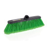 Professional Screw Thread Eco Broom Head with Soft Fibres  (H8 x W28 x D7cm) (Box of 12) - Green