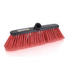 Professional Screw Thread Eco Broom Head with Soft Fibres  (H8 x W28 x D7cm) (Box of 12) - Red