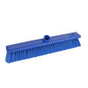 Professional Screw Thread Washable Broom Head with Stiff Fibres  (H12 x W45 x D8cm) (Box of 10) - Blue