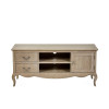 Camille Limed Oak French Style TV Unit  (H60 x W135 x D45cm)
