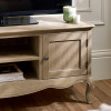 Camille Limed Oak French Style TV Unit  (H60 x W135 x D45cm)