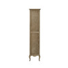 Camille Limed Oak French Style Tall Bookcase with Drawers  (H180 x W90 x D40cm)