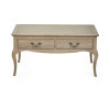 Camille Limed Oak French Style Rectangular Coffee Table  (H50 x W100 x D60cm)