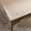Camille Limed Oak French Style Rectangular Coffee Table  (H50 x W100 x D60cm)
