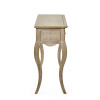 Camille Limed Oak French Console Table  (H80 x W108 x D39cm)