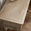 Camille Limed Oak French Console Table  (H80 x W108 x D39cm)