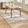 Camille Limed Oak French Style Rectangular Extending Dining Table  (H75.5 x W190 x D90cm)