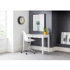 Carrington White Lacquered Finish Desk (D56 x W110 x H74cm)
