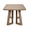Caravelle Smokey Oak Effect Rectangle Dining Table (H77 x W200 x D100cm)