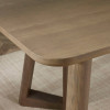 Caravelle Smokey Oak Effect Rectangle Dining Table (H77 x W200 x D100cm)