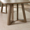 Caravelle Smokey Oak Effect Rectangle Dining Table (H77 x W200 x D100cm)