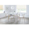 Casa Oak and White Rectangular Dining Table (D80 x W120 x H75)