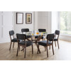 Chelsea Walnut Finish Round Dining Table (D140 x W140 x H75)