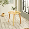 Coast Natural Oak Finish Round Dining Table (H74.5 x W90 x D90cm) (H74.5 x W90 x D90cm)