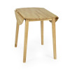 Coast Natural Oak Finish Round Dining Table (H74.5 x W90 x D90cm) (H74.5 x W90 x D90cm)