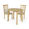 Coast Natural Oak Finish Round Dining Table (H74.5 x W90 x D90cm) (H74.5 x W90 x D90cm)