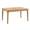 Cotswold Oak Rectangular Extending Dining Table (D90 x W180 x H78cm)