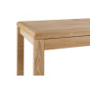 Curve Oak Rectangular Dining Table (D90 x W150-200 x H76cm)