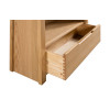 Curve Oak TV Unit (D45 x W115 x H50cm)