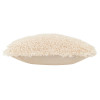 Furn Rowan Faux Fur Polyester Filled Cushion 50 x 50cm - Natural